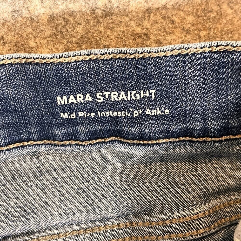 DL1961 Women’s Mara‎ Ankle Jeans-Mid Rise-Instasculpt Straight-Size 31 - Picture 7 of 14